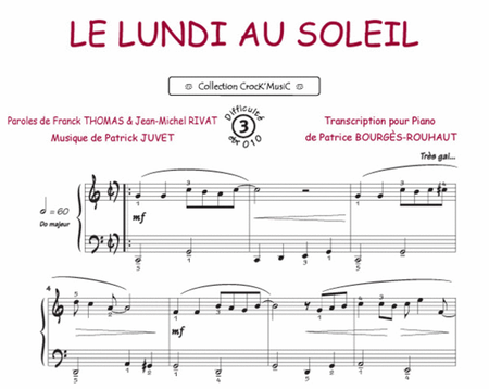 Le lundi au soleil (Collection CrocK'MusiC) image number null