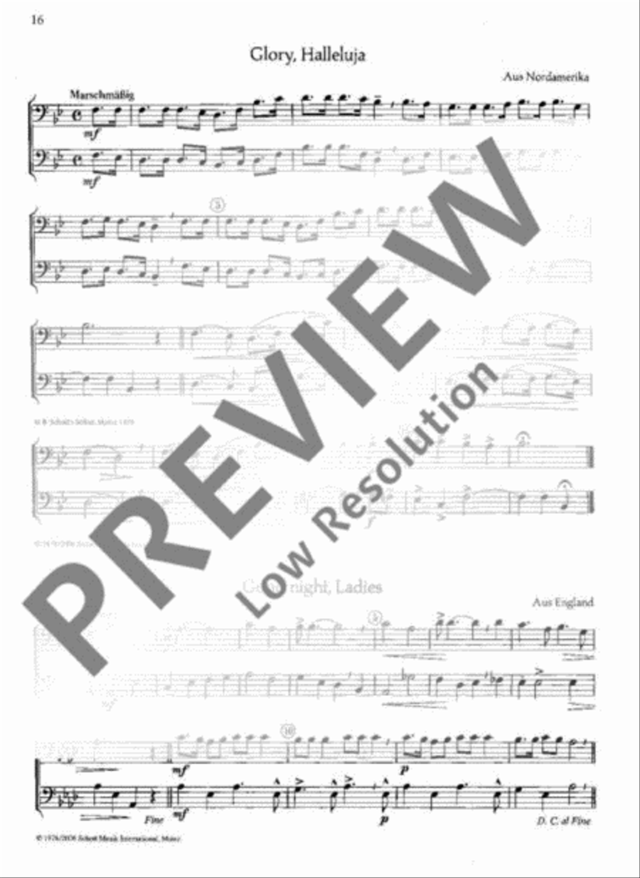 International Folksongs Bassoon scores gallery preview page 17