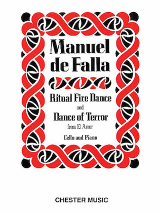 Book cover for Dance of Terror and Ritual Fire Dance (El Amor Brujo)