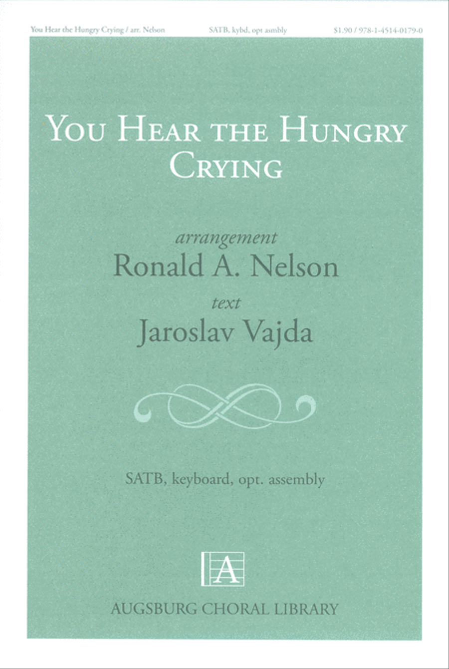 You Hear the Hungry Crying 4-Part scores gallery preview page 1