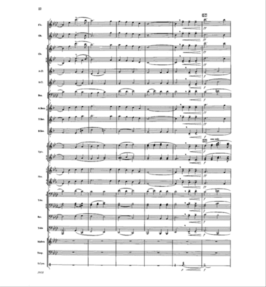 Danny Boy Concert Band scores gallery preview page 11