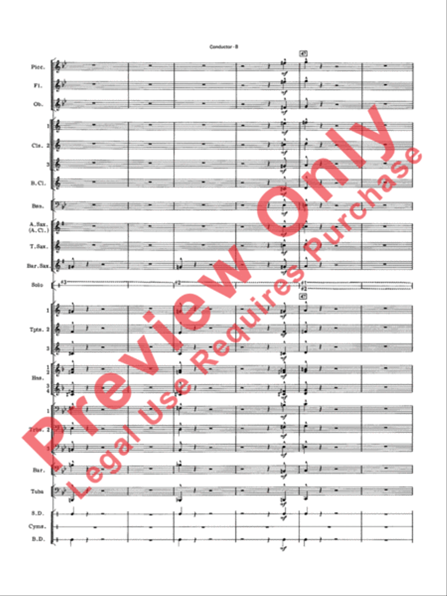 The Homeowners Guide to Making Music Concert Band scores gallery preview page 11
