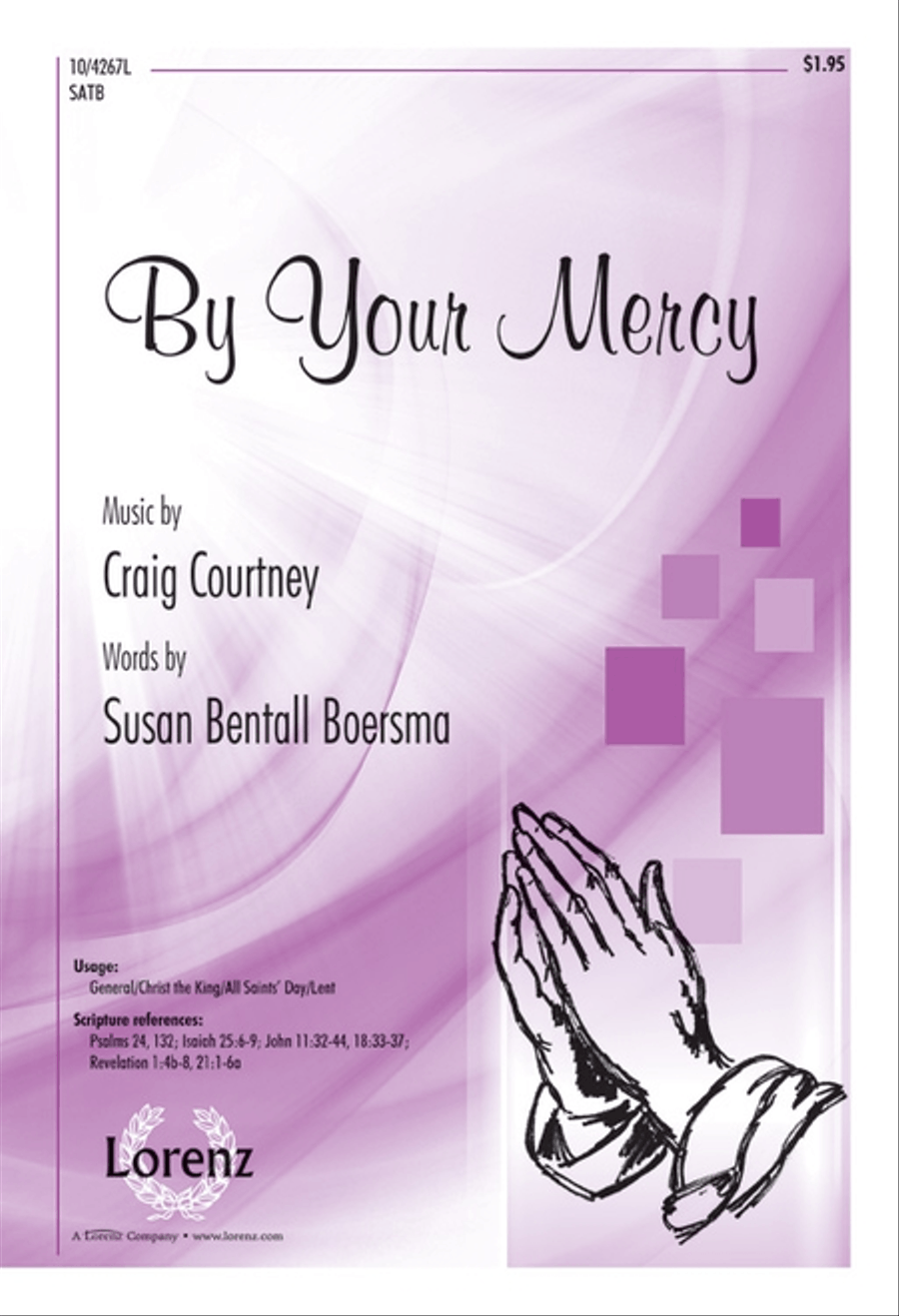 By Your Mercy By Your Mercy 4-Part scores gallery preview page 1
