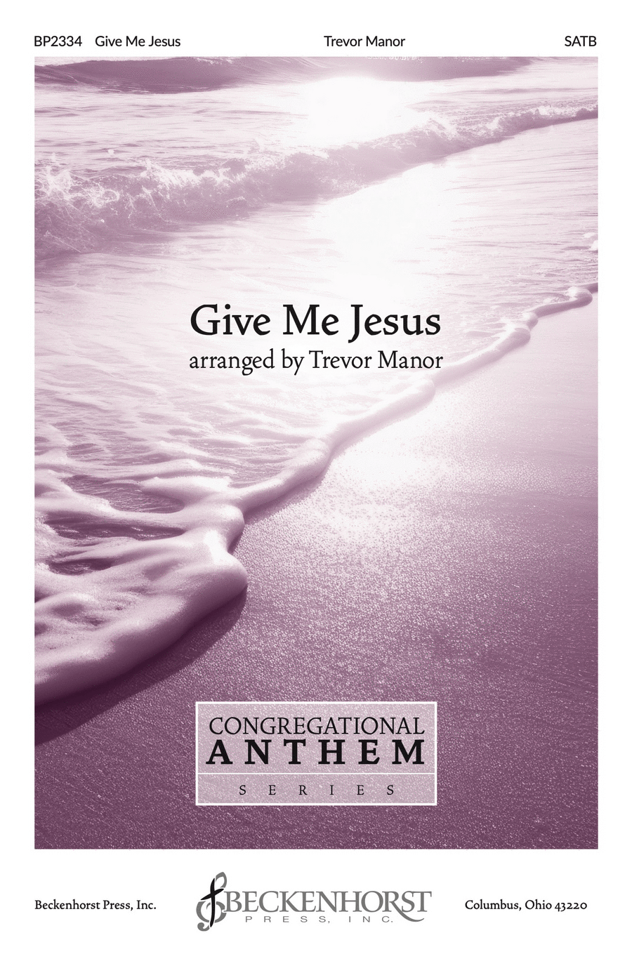 Give Me Jesus - Manor 4-Part scores gallery preview page 1