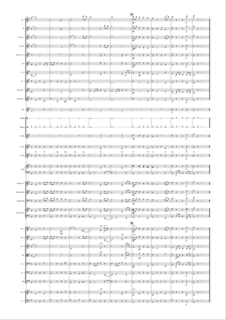 Let It Snow! Let It Snow! Let It Snow! Full Orchestra scores gallery preview page 5