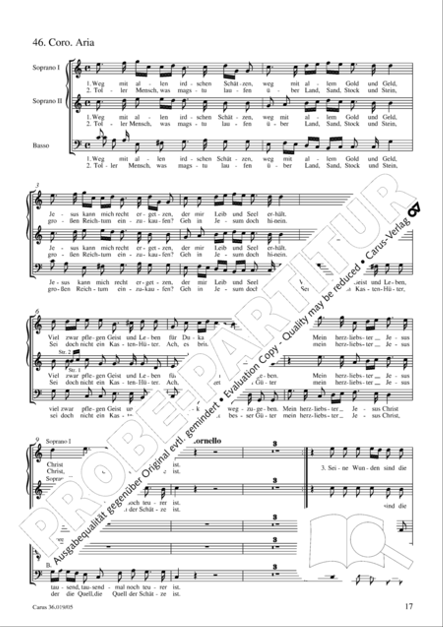 Last Judgment (Das jungste Gericht) SSATB scores gallery preview page 17