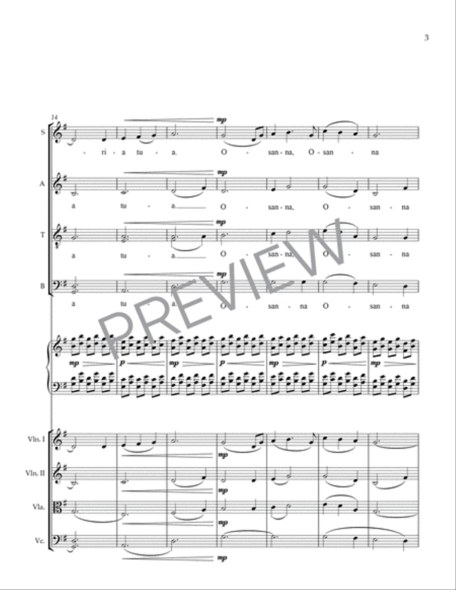 The Ground (Full Score and Instrumental Parts) Choir scores gallery preview page 6