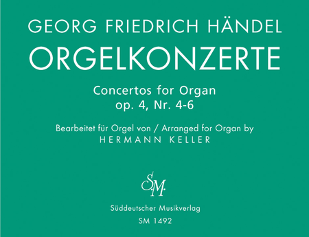 Orgelkonzerte fur Orgel allein mit Pedal. Heft 2 op. 4