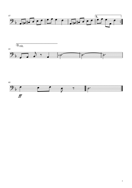 Carol of the Bells - Bassoon Solo w/ Piano image number null