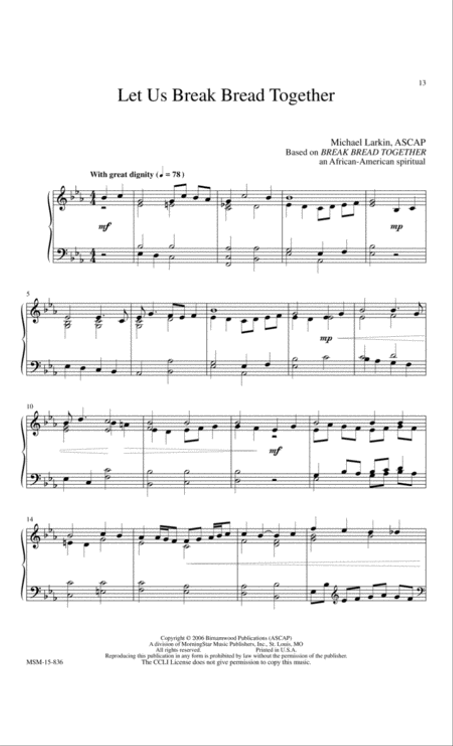 Simple Gifts Piano Solo scores gallery preview page 5