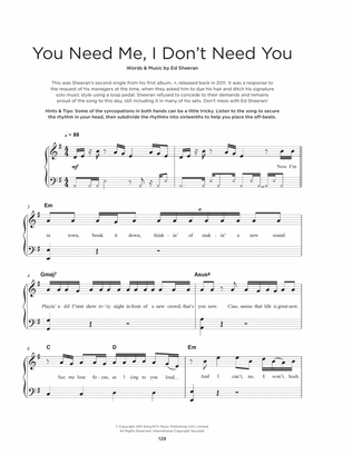 Book cover for You Need Me, I Don't Need You