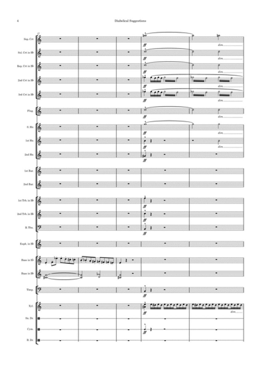Prokofiev: Diabolical Suggestions (Brass Band-Score only) image number null