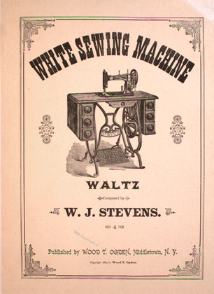 White Sewing Machine. Waltz