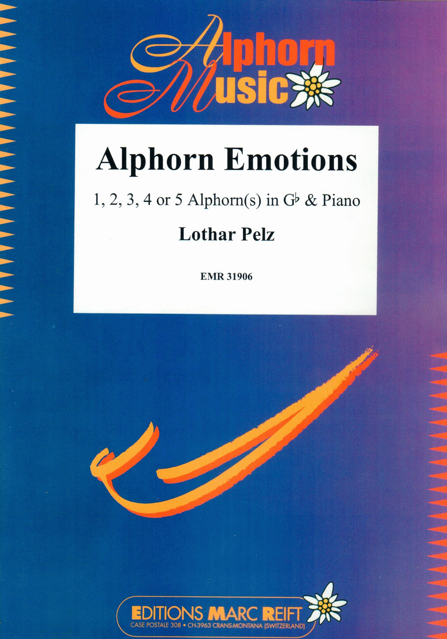 Alphorn Emotions Piano Accompaniment scores gallery preview page 1