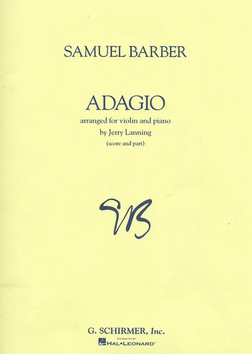 Adagio for Violin and Piano