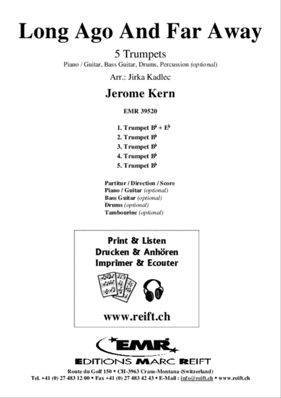 Long Ago And Far Away Trumpet scores gallery preview page 2