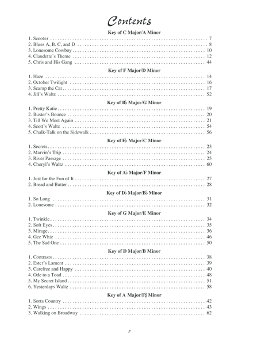 Beginning Guitar: Mastering the Keys Easy Guitar scores gallery preview page 3