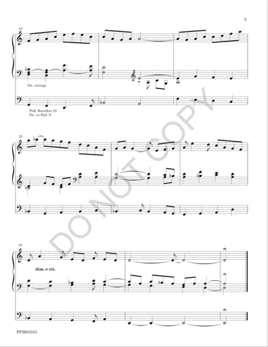 Five Plainsong Preludes for Organ Organ Solo scores gallery preview page 6