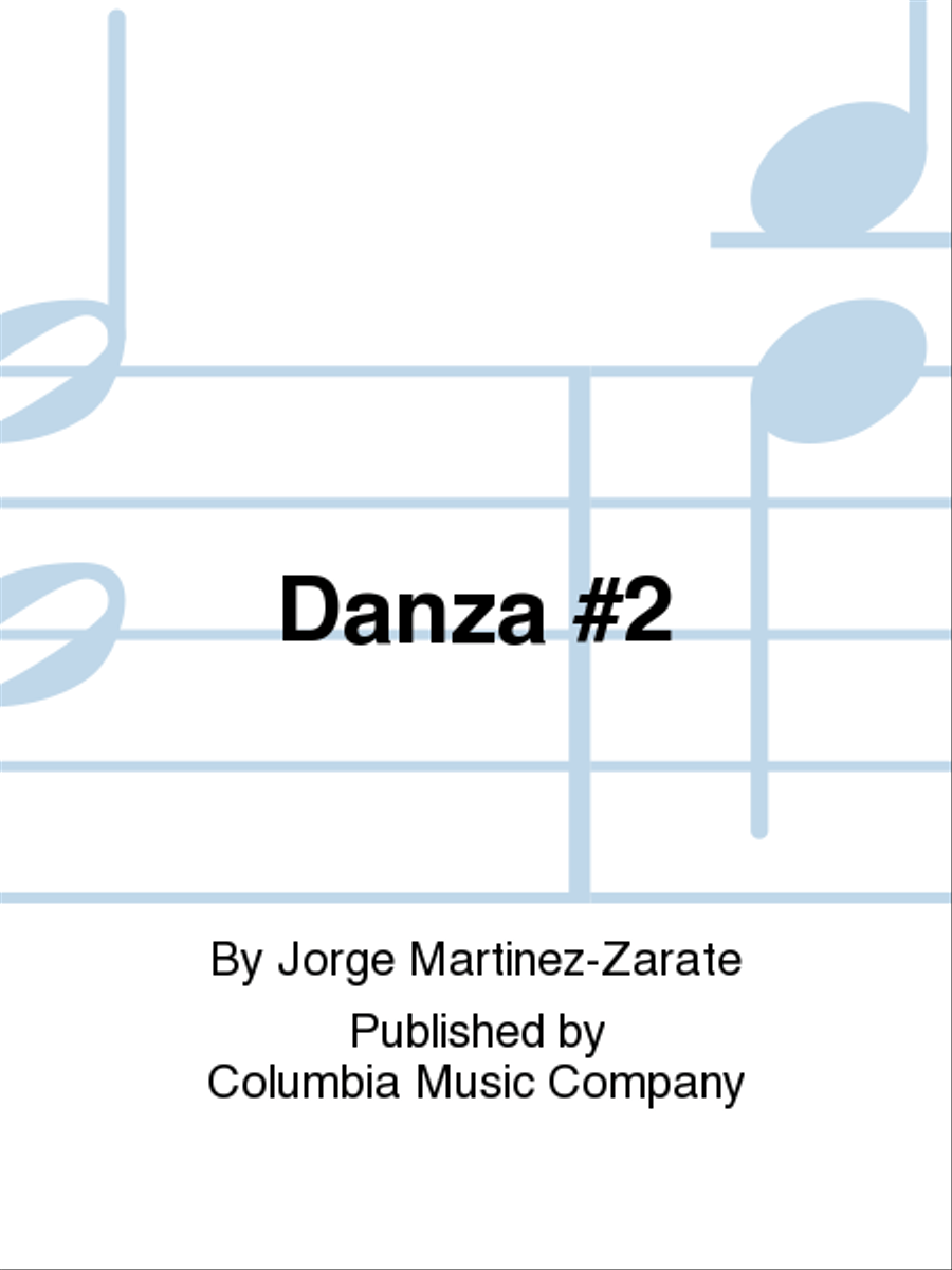 Danza No. 2 Chamber Music scores gallery preview page 1