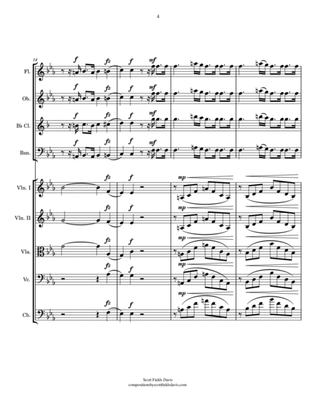 John Field, Sonata I (Movement I) arranged for orchestra by Scott Fields Davis image number null