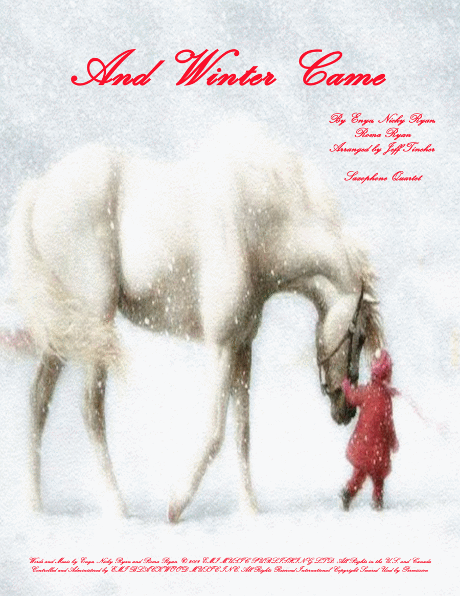 And Winter Came Woodwind Quartet scores gallery preview page 1