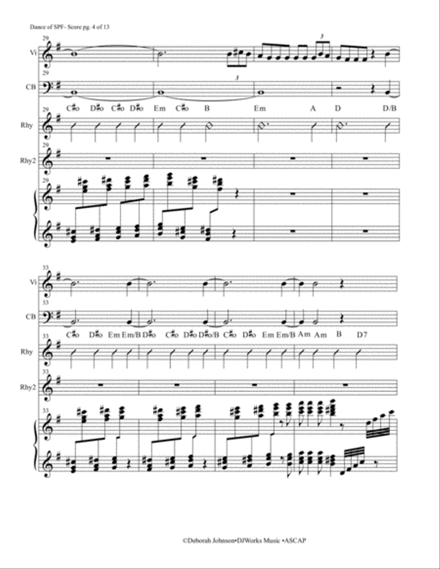 Dance of the Sugar Plum Fairy-Full Score Score scores gallery preview page 5