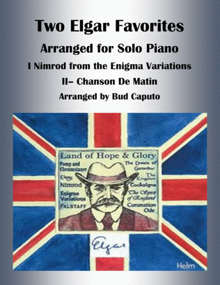 Book cover for Two Elgar Favorites Arr. for Solo Piano