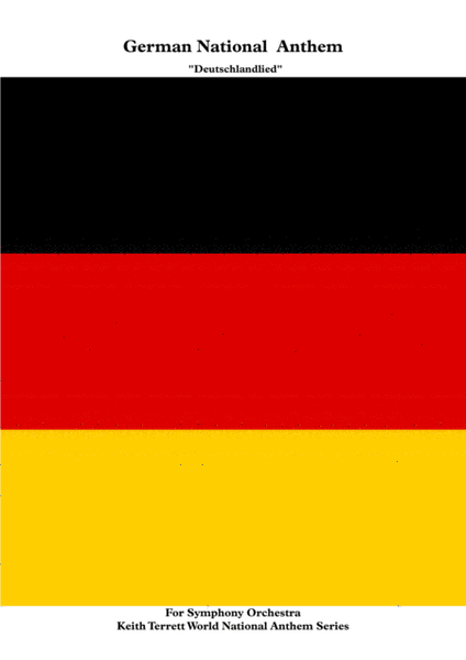 German National Anthem for Symphony Orchestra (KT Olympic Anthem Series) image number null