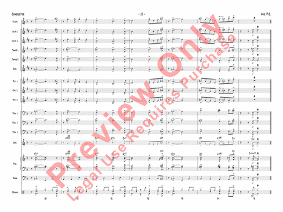 Mr. P.C. Jazz Ensemble scores gallery preview page 15