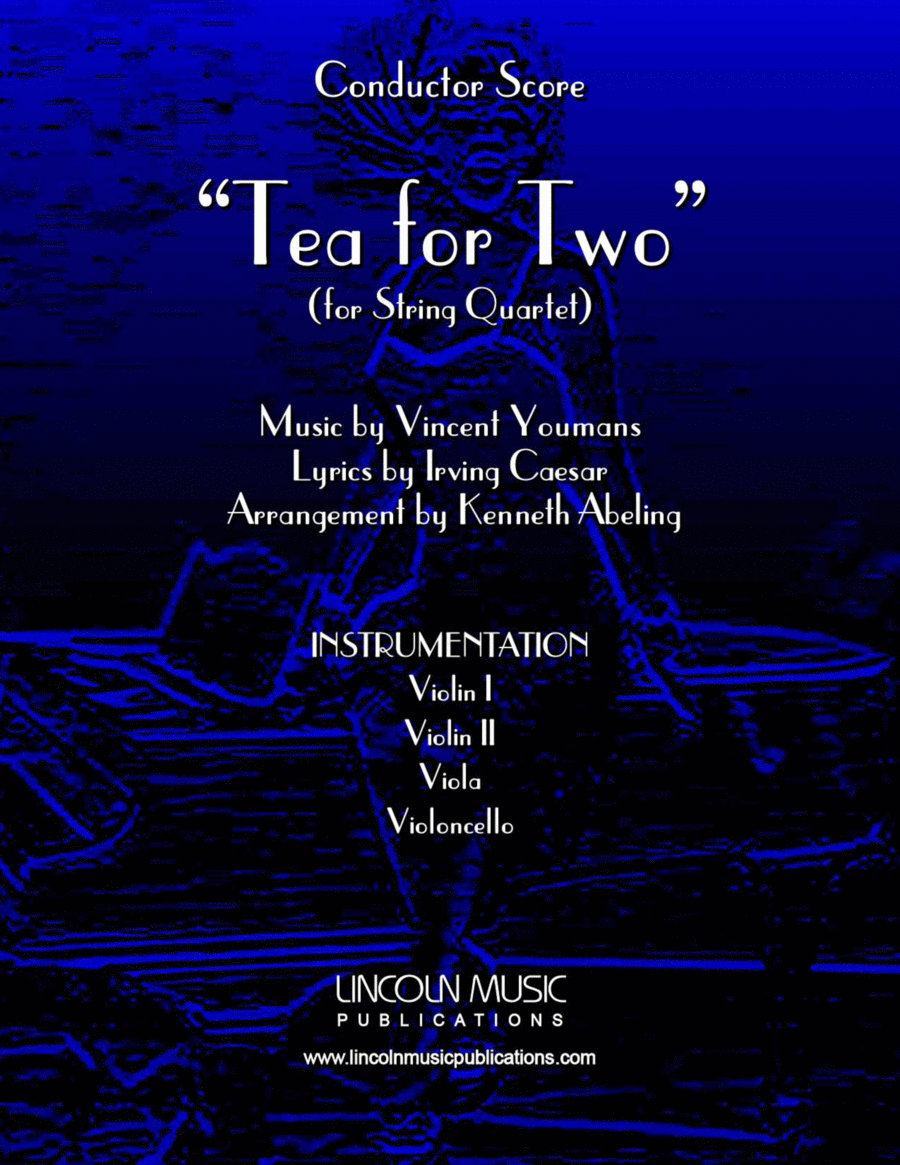 Tea for Two (for String Quartet) String Quartet scores gallery preview page 1