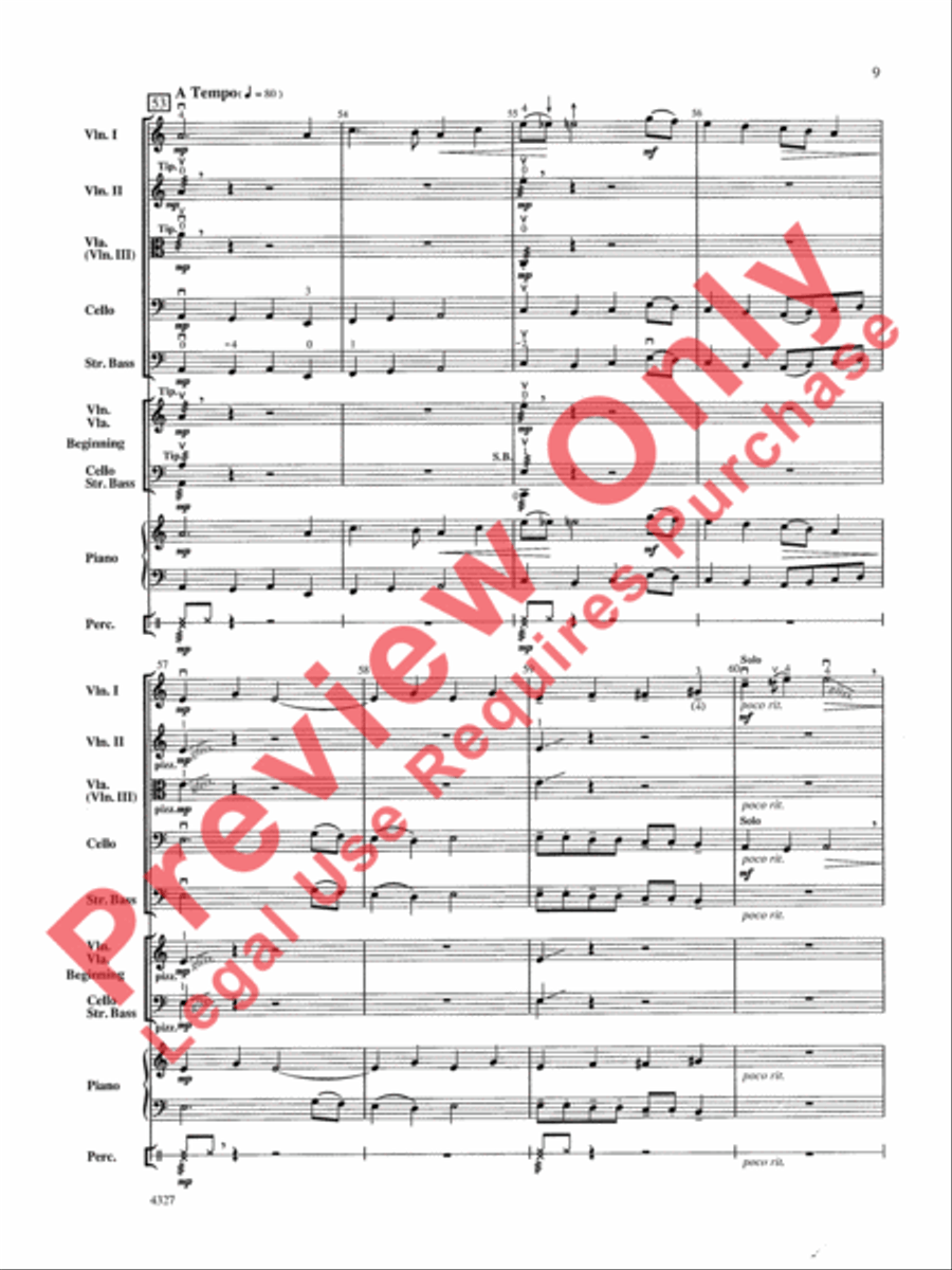 The Ghost of John The Ghost of John String Orchestra scores gallery preview page 10
