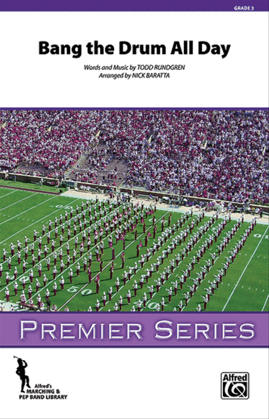 Bang the Drum All Day Marching Band scores gallery preview page 1