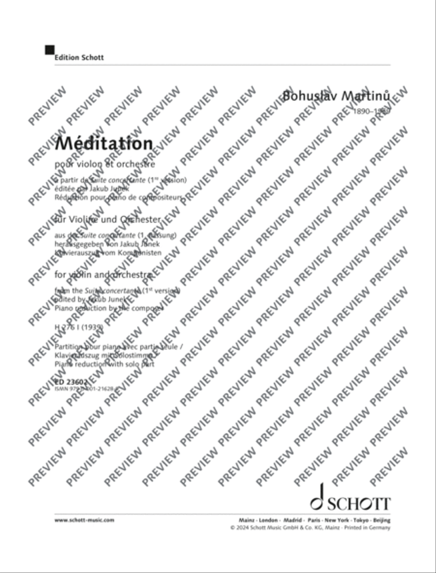 Méditation Méditation Piano scores gallery preview page 2