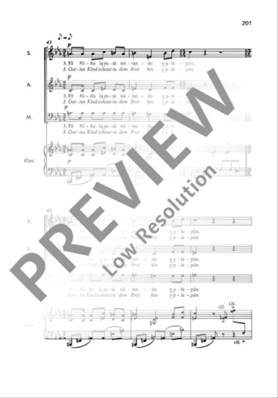 Alepún Mixed Choir scores gallery preview page 8