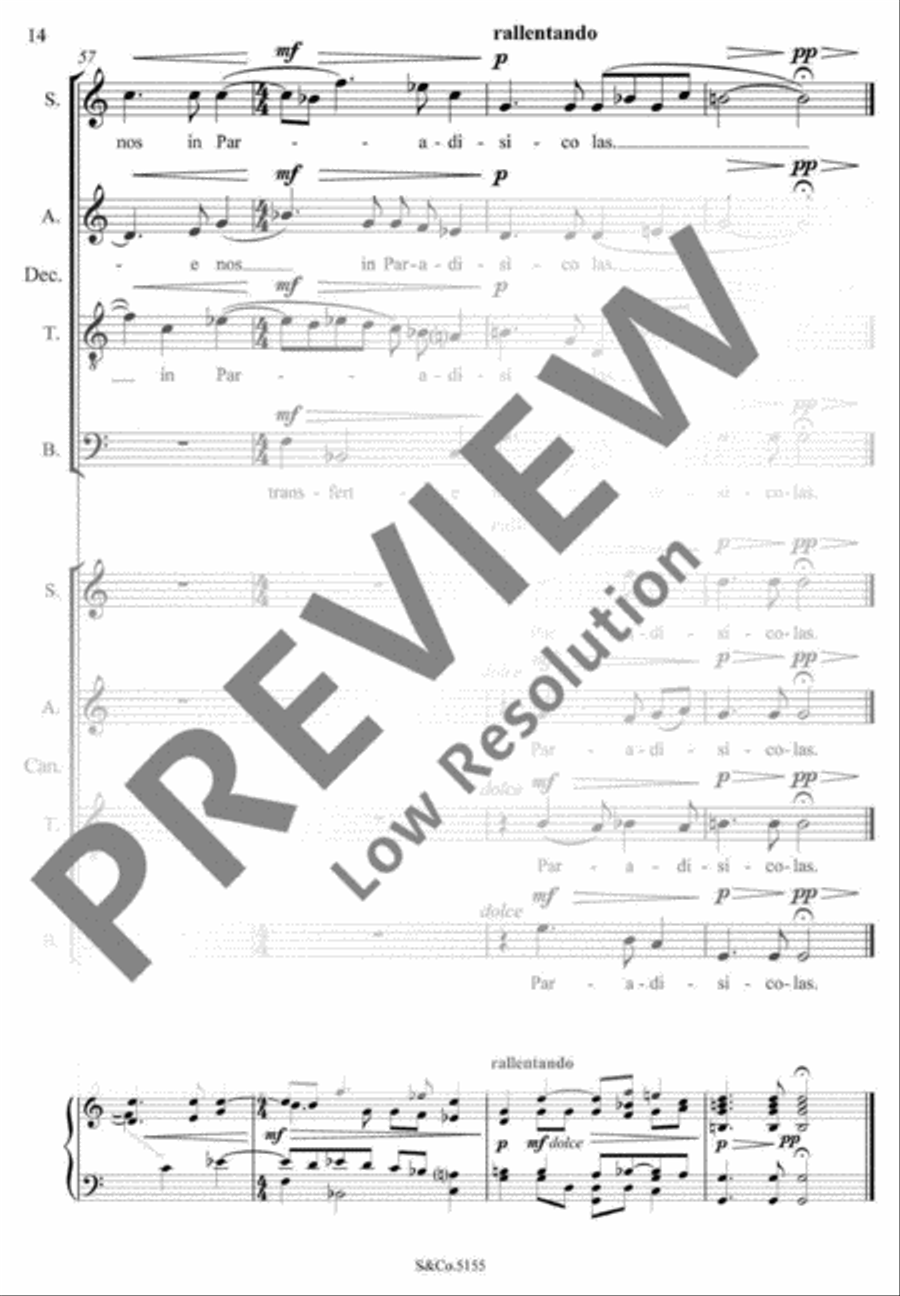 Plebs angelica A Cappella scores gallery preview page 17