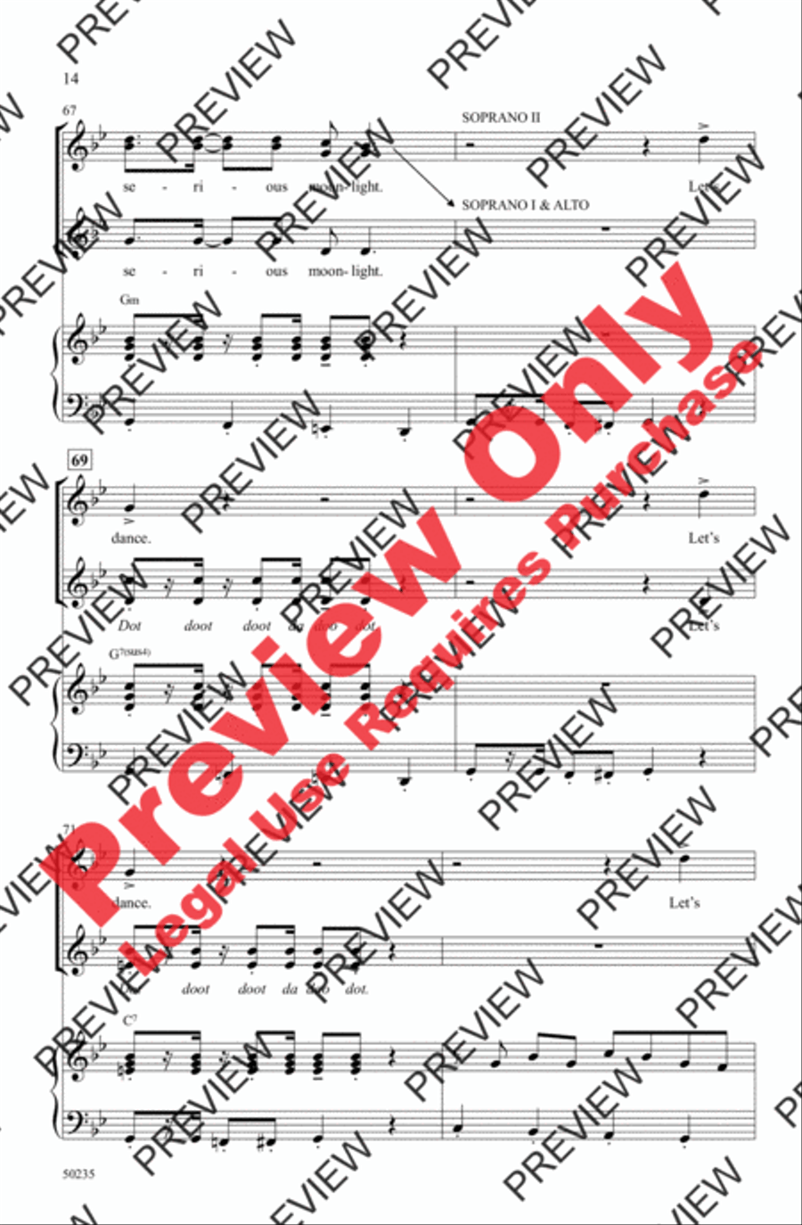 Let's Dance Women's Choir scores gallery preview page 14