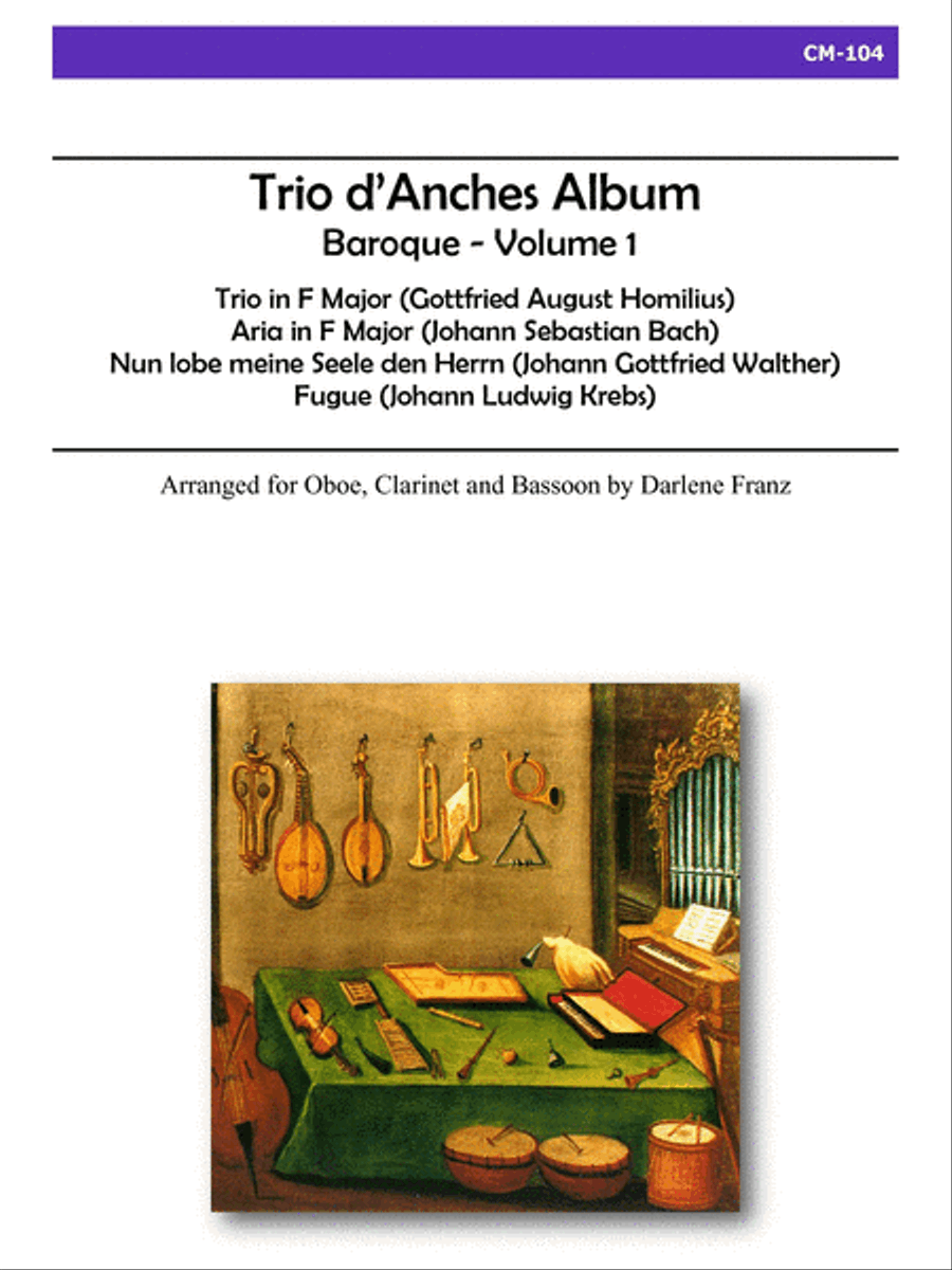 Trio D'Anches Album: Baroque Volume 1 School and Community scores gallery preview page 1