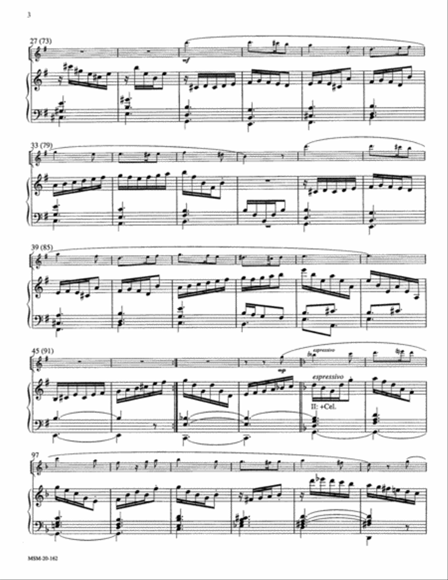 A Prelude on Greensleeves for Flute and Organ Flute Solo scores gallery preview page 2