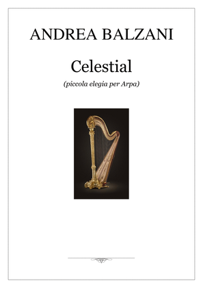 🎼 Celestial - Piccola Elegia per Arpa [HARP SCORE] (foglio album)
