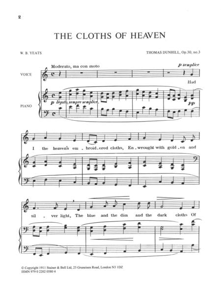 The Cloths of Heaven (C - E)