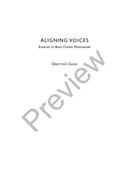 Aligning Voices - Director's edition