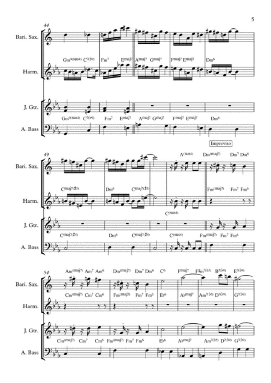 Dois Mundos Dois Mundos Small Ensemble scores gallery preview page 5