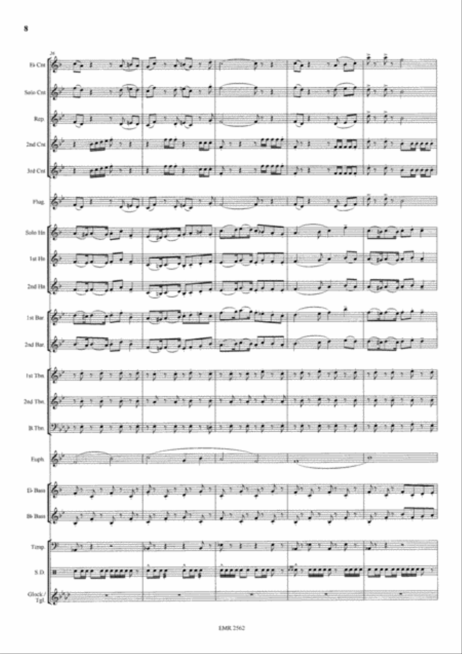 The Bridge On The River Kwai Brass Band scores gallery preview page 9