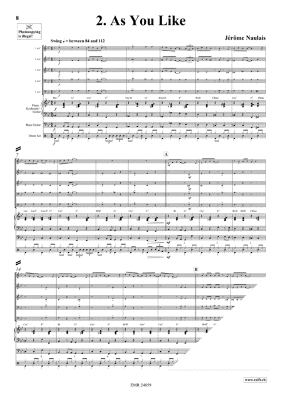 Play With Your Band Volume 1 Brass Ensemble scores gallery preview page 5
