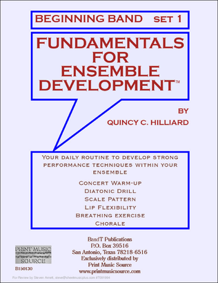 Fundamentals For Ensemble Development