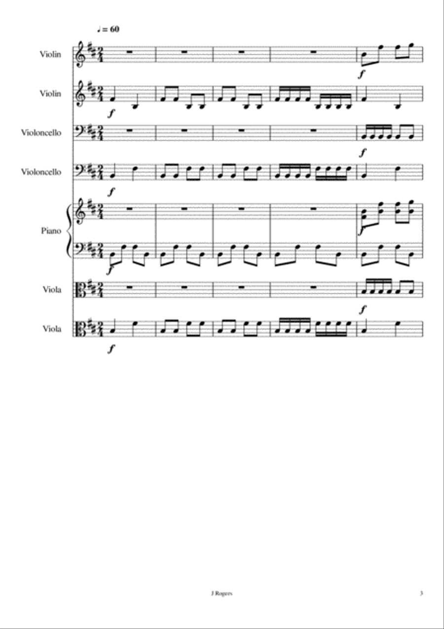 2nd Finger Semiquavers 2nd Finger Semiquavers String Duet scores gallery preview page 3