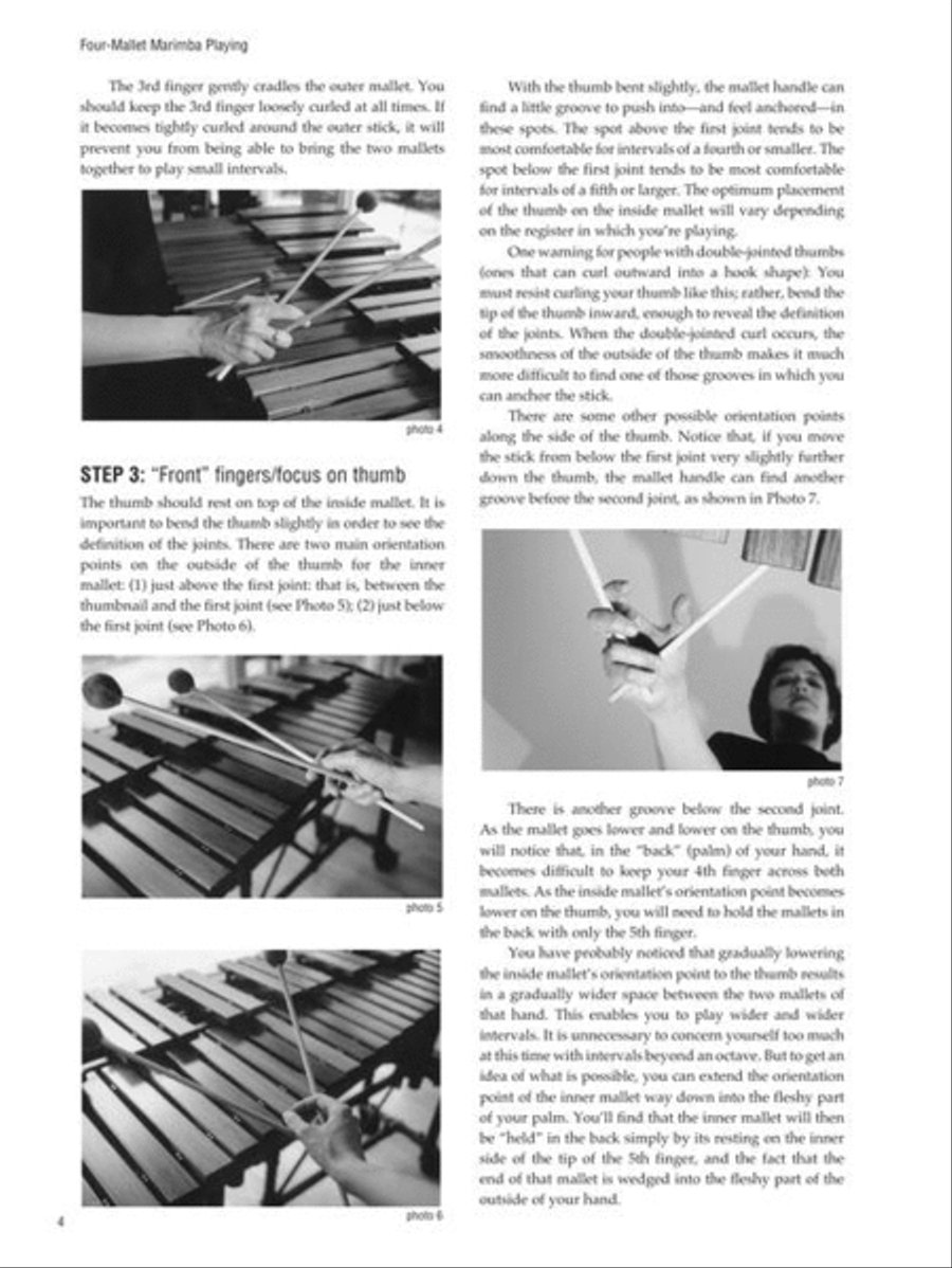 Four-Mallet Marimba Playing