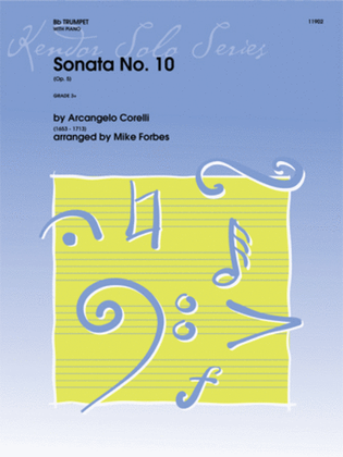 Book cover for Sonata No. 10 (Op. 5)