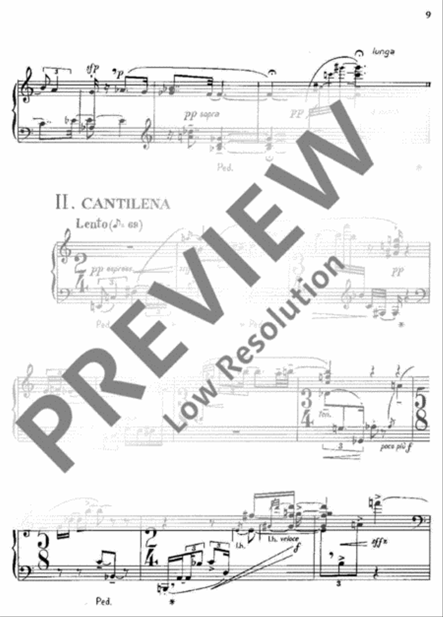 Sonata No. 1 Sonata No. 1 Piano Solo scores gallery preview page 10
