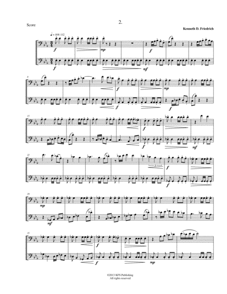 10 Bassoon Duets for Teens, Vol. 2